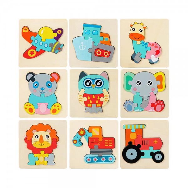 Pixo - Puzzle 3D In Miniblocchi Da Costruire - Personaggi Originali Da Collezione (PM002)